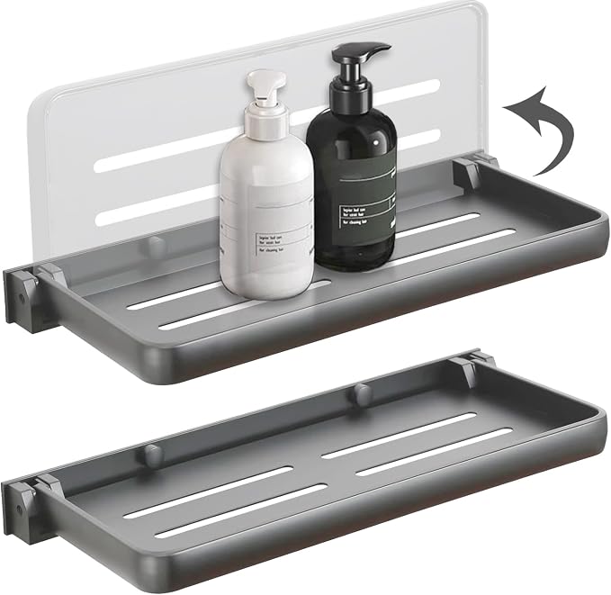 2 Pack RV Aluminum Foldabling Shelf, RV Accessory of Storage and Organization by Unknown