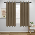 Easy-Going Thermal Grommet Blackout Curtains, 2 Panels 52x46 in, Natural | by Easy-Going
