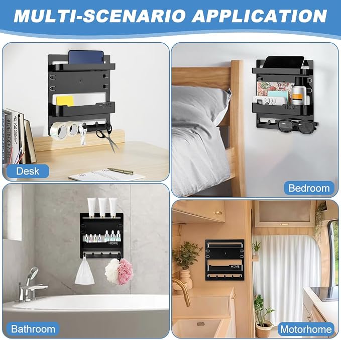 Bedside Shelf Wall Mount Organizer - Image 7
