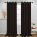 Easy-Going Blackout Curtains for Bedroom, Solid Thermal Insulated Grommet and by Easy-Going