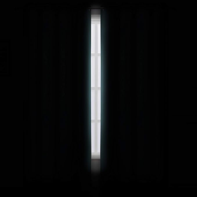 Blackout Curtains 66 x 84 inch/Sea Teal Curtains Set of 2 Panels/Thermal - Image 3