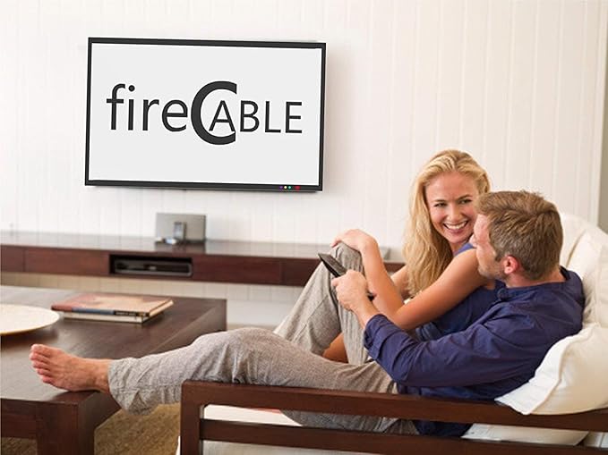 fireCable Plus Adapter for Firestick, Powers Amazon Fire TV Stick from TV USB Port, Eleminates AC Outlet Declutting Wires (See Fire Stick Comparison Chart)
