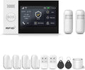 PGST Home Security Systems,Wireless Alarm System with 4G SMS/Tuya App Instant Alerts,Motion Detector,Door Alarm Sensors,Remote for Home,Villa,Apartment,No Monthly Fee (12 PCS)