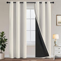 Yakamok Cream Blackout Curtains 84 inches Long by Yakamok