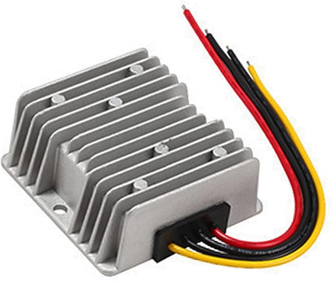 MGGi DC/DC Voltage Reducer 60V 72V Step Down to 12V 10A 120W, Waterproof Converter Regulator, Power Supply Module Buck Transformer, for Golf Cart, forklifts, Car