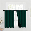 Yakamok Emerald Green Blackout Curtains 36 inches by Yakamok