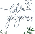 Hicarer Metal Hello Gorgeous Wall Art Minimalist Wall Decor, Classic | by Hicarer