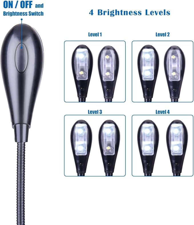 10 Pack Music Stand Lights - Image 3