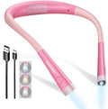 Glocusent Reading Light, 80-hr Rechargeable Book Light | 3-Color&6-Brightness by GLOCUSENT