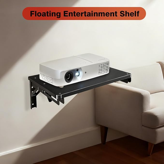 Folding Shelf Wall Mounted, 16.5inches Floating Desk - Image 6