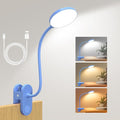 Rechargeable Desk Lamp with Clamp, 97 LED Eye-Care Table Light by Unknown