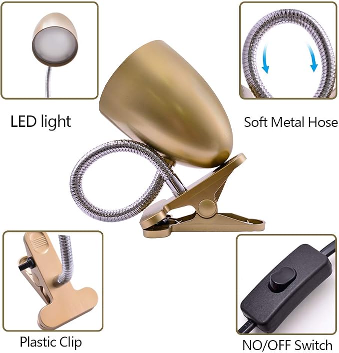 E ENERGETIC LIGHTING Clip on Light - Image 4