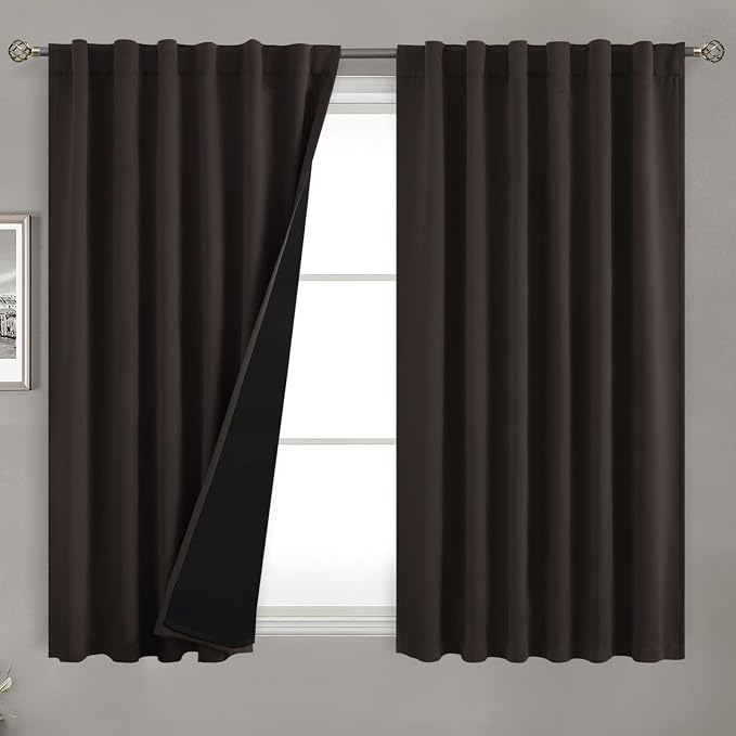 BGment 100% Blackout Curtains 54 Inches Long by BGment