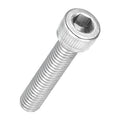 Kozelo 50pcs Socket Head Cap Screws - [M6-1 x 30mm] 304 Stainless Steel Allen Socket Drive for Electrical Motor 3D Printing Fan Engine Replacement Use, Silver