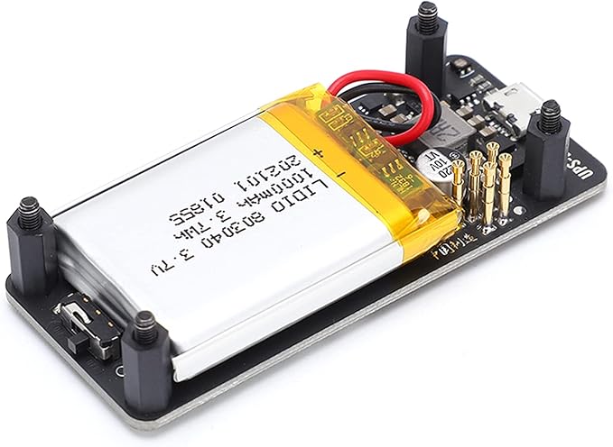UPS Power Board Lite Supply Battery Pack Charger Accessory for Zero with 1000mAh Lithium Battery Premium Printed Circuit Board 5V2A Power Adapter Recommended