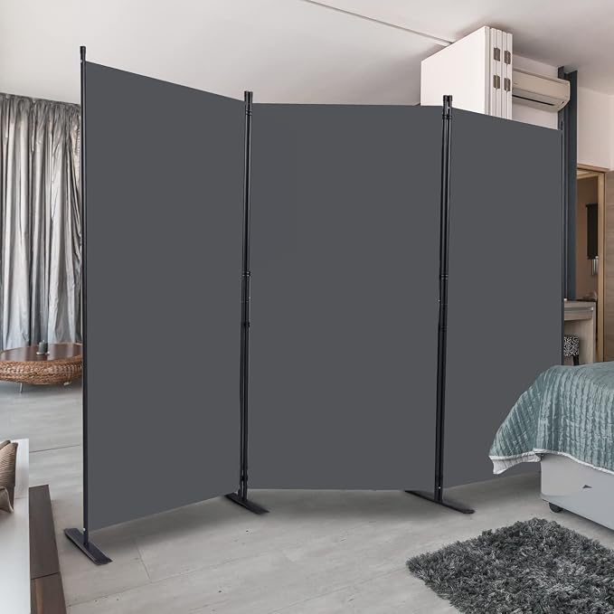 Room Divider, 3 Panel Folding Privacy Screens - Image 7