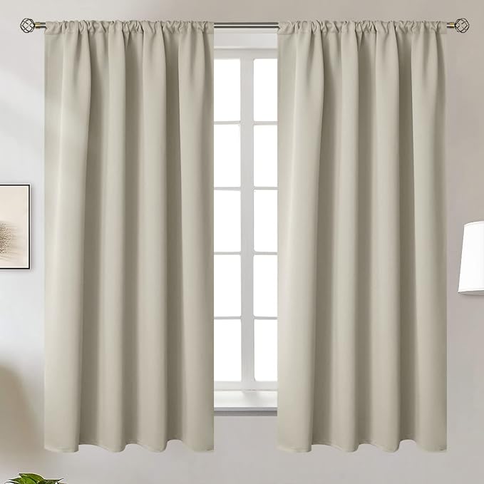 BGment Rod Pocket Blackout Curtains by BGment