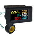 KETOTEK Digital Ammeter Voltage Meter AC 40-300V 100A Power Energy Panel Meter LCD Display Voltmeter Multimeter Volt Amp Watt Monitor with Current Transformer CT