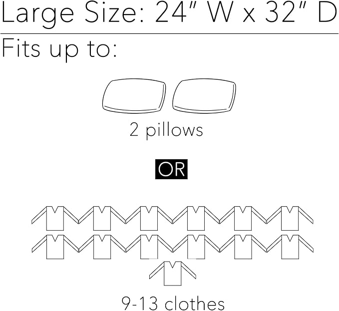 SpaceAid Vacuum Storage Bags, Space Saver Sealer Compression Bags - Image 5