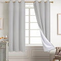 Diraysid 100% Blackout Curtains Light Grey Linen Curtains by Diraysid%2C+refresh+your+life