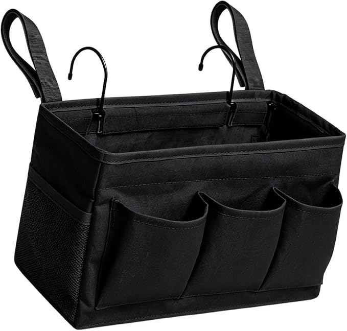Nightstand Organizer, Bed Caddies, Bedside Caddies Hanging Storage Organizer - Image 9