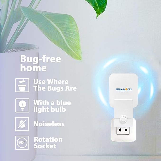 24 Pack Refill Compatible with Home Fly Trap Refill, BAIMNOCM Plug in Bug Light Trap Refill