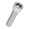 Kozelo 4pcs Socket Head Cap Screws - [M12-1.75 x 50mm] 304 Stainless Steel Allen Socket Drive for Electrical Motor 3D Printing Fan Engine Replacement Use, Silver