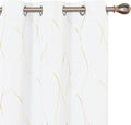 Deconovo Curtains for Living Room, Pattern Blackout Curtains 72 Inches Long | by Unknown