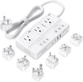 220V to 110V Voltage Converter, VINTAR 2000W Universal Travel Adapter Voltage Converter US to Europe, International Step Down Transformer Power Converters Adapter Combo for EU UK JP AU in SA