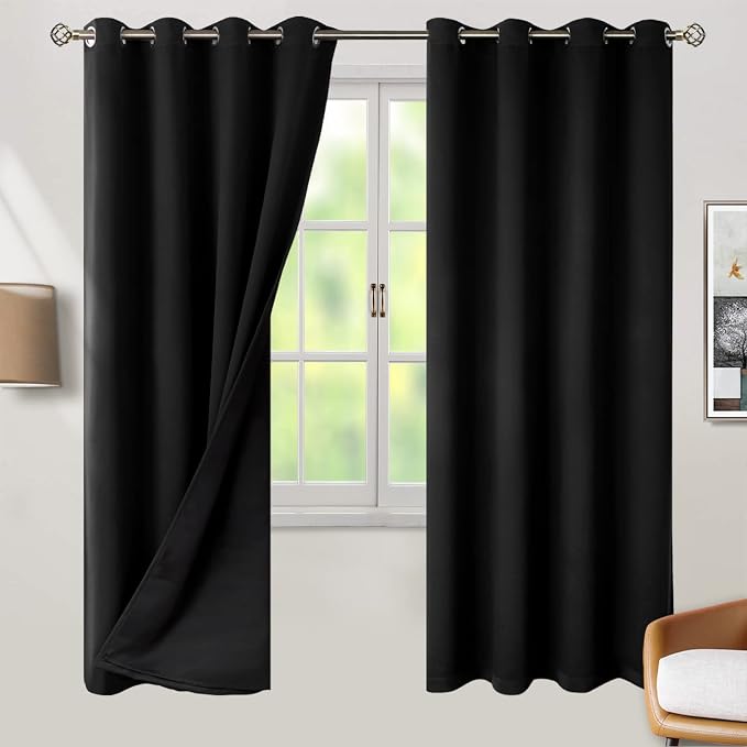 BGment Thermal Insulated 100% Blackout Curtains by BGment