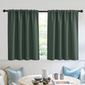 RYB HOME Short Blackout Privacy Curtains 30 inch Long by RYBHOME