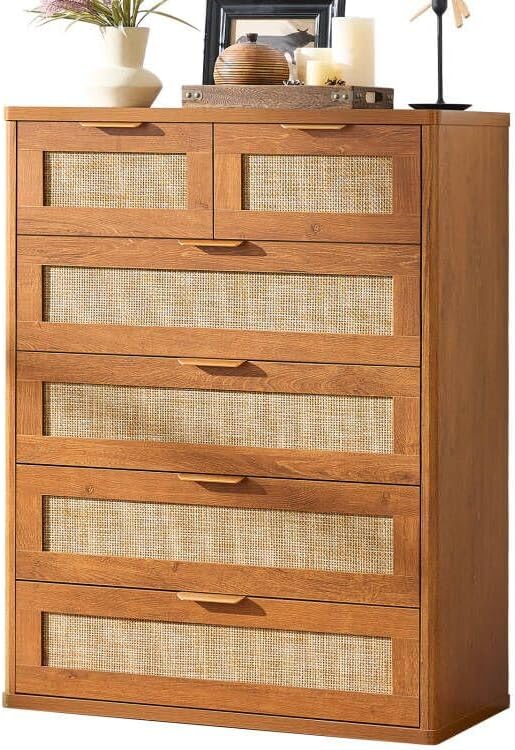 LEYAOYAO Rattan Dresser for Bedroom by LEYAOYAO-Findtheshiningpointofyourideallife%EF%BC%81