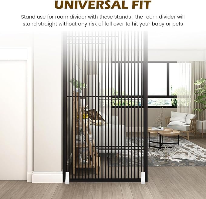 4pcs Wooden Room Divider-Stand - Image 9