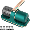 Pure Sleepy Pro Bed Vacuum Dust Mites, 2025 Upgrade 12000pa Pure Sleepy Pro Bed Vacuum, Mattress Cleaner Machine Deep Cleaner with Uv-C Light, 8,000 Vibrations Per Minute (Green)