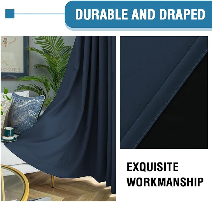 H.VERSAILTEX 100% Blackout Curtains - Image 6