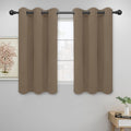 Easy-Going Thermal Grommet Blackout Curtains, 2 Panels 42x45 in, Camel | by Easy-Going