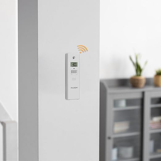 Raddy R5 Indoor Outdoor Wireless Remote Sensor for VP7 Professional Weather Station