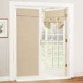 RYB HOME French Door Curtain 80 inch Long, Self Adhesive, by RYBHOME