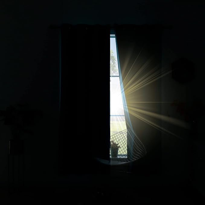 KOUFALL Gold Luxury Blackout Curtains - Image 7