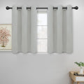 Easy-Going Thermal Grommet Curtains, 2 Panels 42x36 in, Noise Reduction by Easy-Going