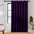 ChrisDowa Room Divider Curtain 90 Inch Length Sliding Door Curtain, 1 Panel | by ChrisDowa