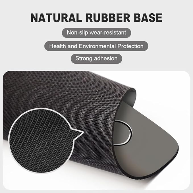 Cat (2) Square Mouse pad, Texture, Waterproof, Anti Slip Rubber Base, Computer Mouse pad, Laptop Mouse pad