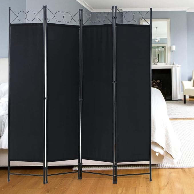 Dopinmin Room Divider & Folding Privacy Screens, Wall Divider - Image 5