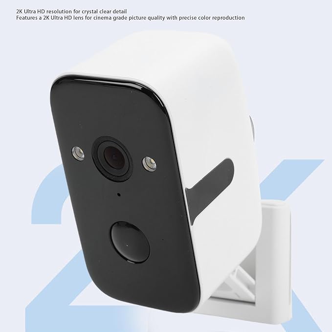 LICAEVEY 2K Security Camera with AI Human Detection, 1080P HD Pan Tilt View and Magnetic Mount for Indoor Outdoor Home Monitoring