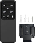 Replacement Remote for Westinghouse 7787900, 4-Speed Black Ceiling Fan Remote Control with Backlit Buttons, Ceiling Fan Remote with Light Dimmer, Included Wall Mount - Only Remote