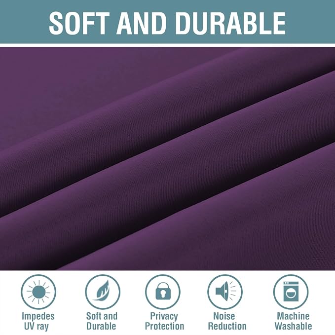 H.VERSAILTEX Thermal Insulated Blackout Window Curtains - Image 4