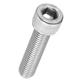 Kozelo 4pcs Socket Head Cap Screws - [M10-1.5 x 50mm] 304 Stainless Steel Allen Socket Drive for Electrical Motor 3D Printing Fan Engine Replacement Use, Silver
