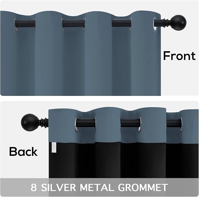 Thermal Insulated 100% Blackout Curtains - Image 6