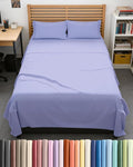 Full XL Bed Sheet Set - 4 Piece Extra Long Extended Full XL Sheets - Soft, Breathable & Cooling - Fits 8" to 16" Mattress w/ Deep Pockets - 54" x 80" - Easy-Fit, Wrinkle & Fade Resistant - Lavender