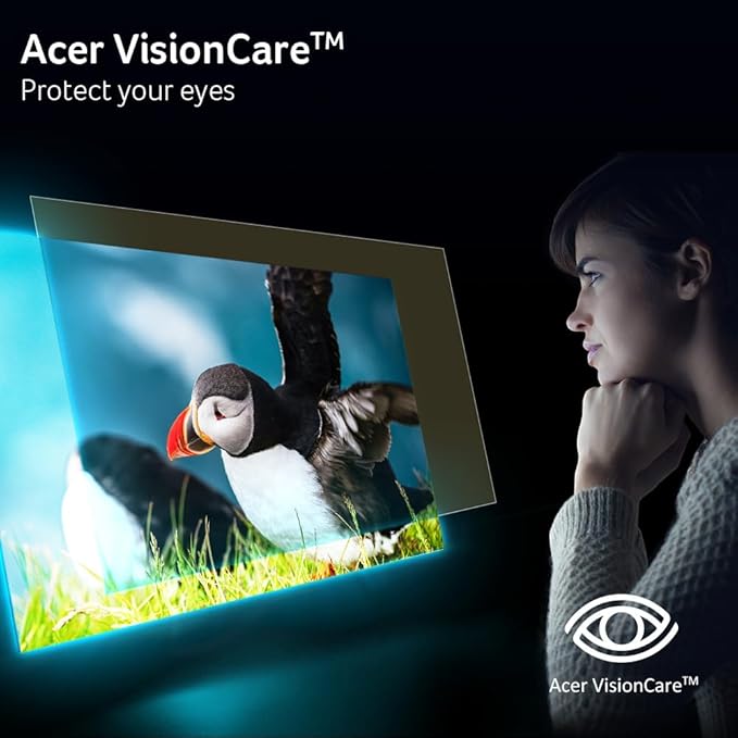 Acer SH272 G0bih 27" IPS Full HD (1920 x 1080) Ultra-Thin Gaming Office Monitor | Adaptive-Sync Support (FreeSync Compatible) | Up to 120Hz Refresh | 1ms (VRB) | Adjustable Stand | HDMI & VGA Ports